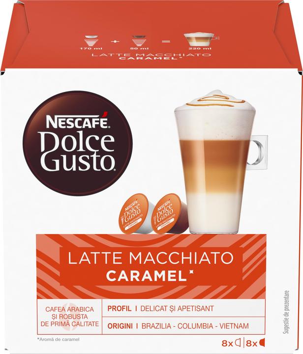 Image du produit Nescafé Dolce Gusto Latte Macchiato Caramel (16 x Port.)