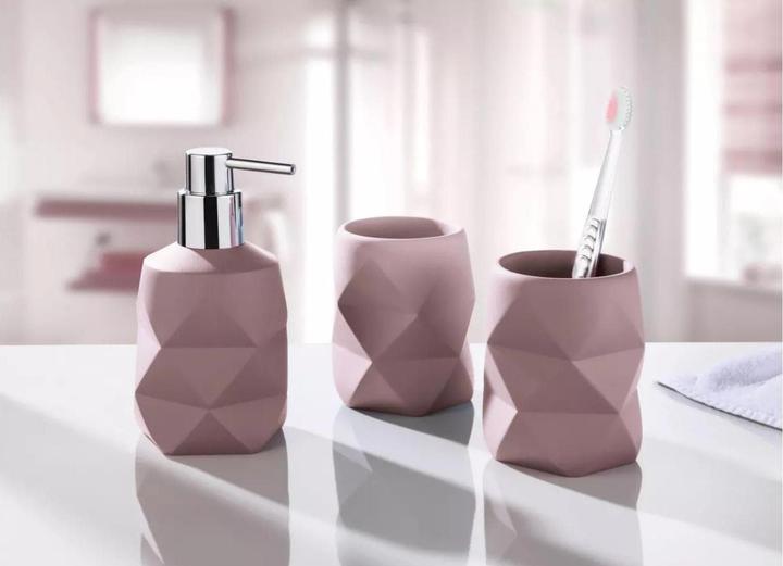 Actual product image Kleine Wolke Crackle toothbrush cup (11 x 9 x 9 cm)