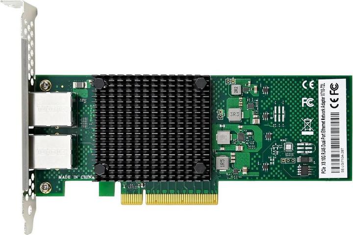 Actual product image MicroConnect Network Card PCIe x8 X710T2L (PCI-E x8)