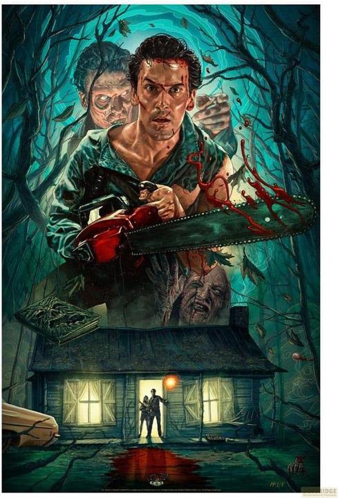Produktbild Sideshow Tanz der Teufel 2 Kunstdruck Ash Williams 46 x 61 cm - ungerahmt (46 x 61 cm)