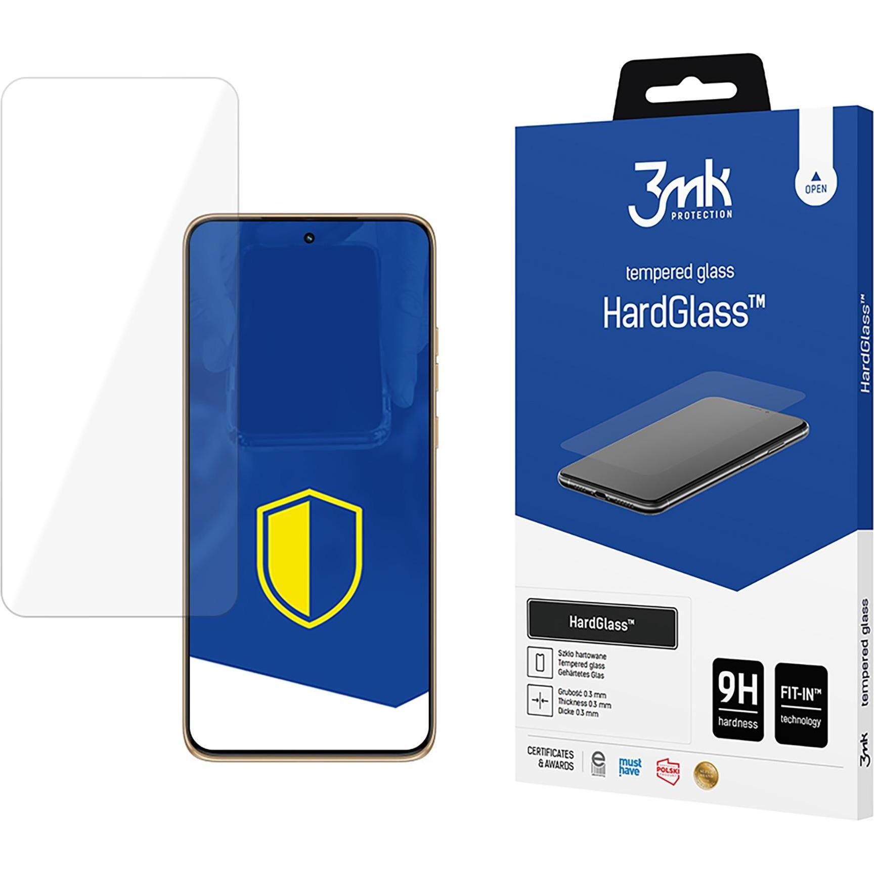 3MK HardGlass pro Motorola Edge 50 Neo (5903108608022) (1 pz., Motorola Edge 50 Neo), Pellicola protettiva smartphone, Trasparente