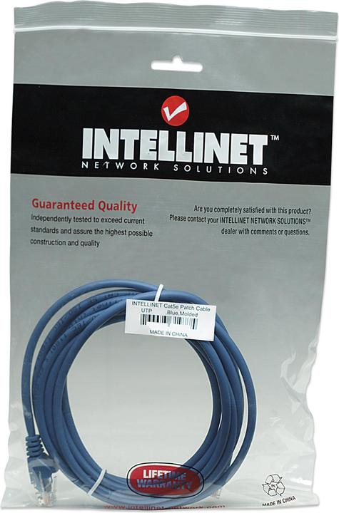 Image du produit Intellinet Câble de réseau (UTP, CAT5e, 7.50 m)
