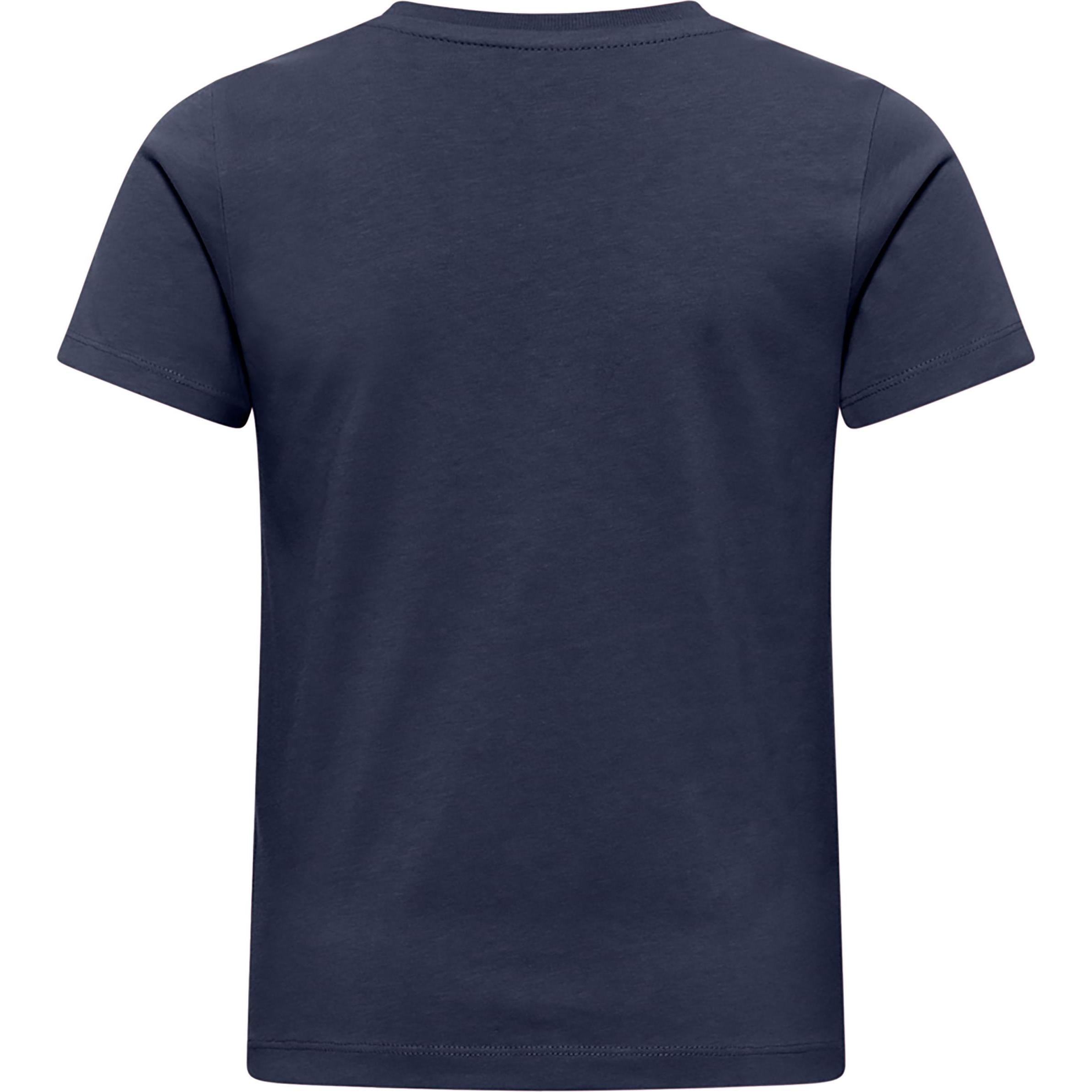 Thumbnail - Jack Wolfskin, Jungen, Sportshirt, Essential Cotton T K (116), Blau, 116