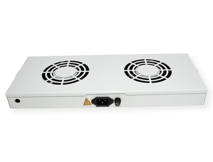 Produktbild Roline 19-inch fan unit 2 fans ON/OFF grey
