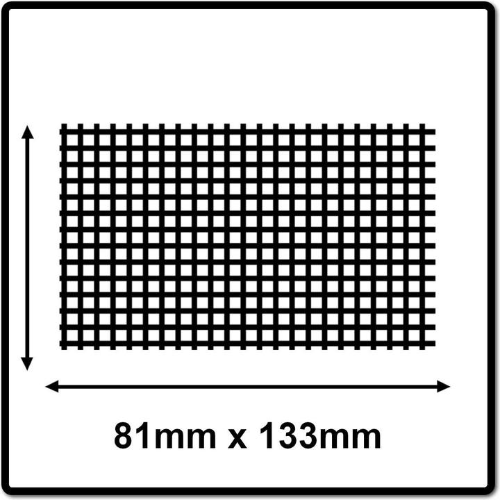 Produktbild Mirka ABRANET Schleifstreifen Grip 81x133mm P120 50 Stk. ( 5417805012 ) (P120)