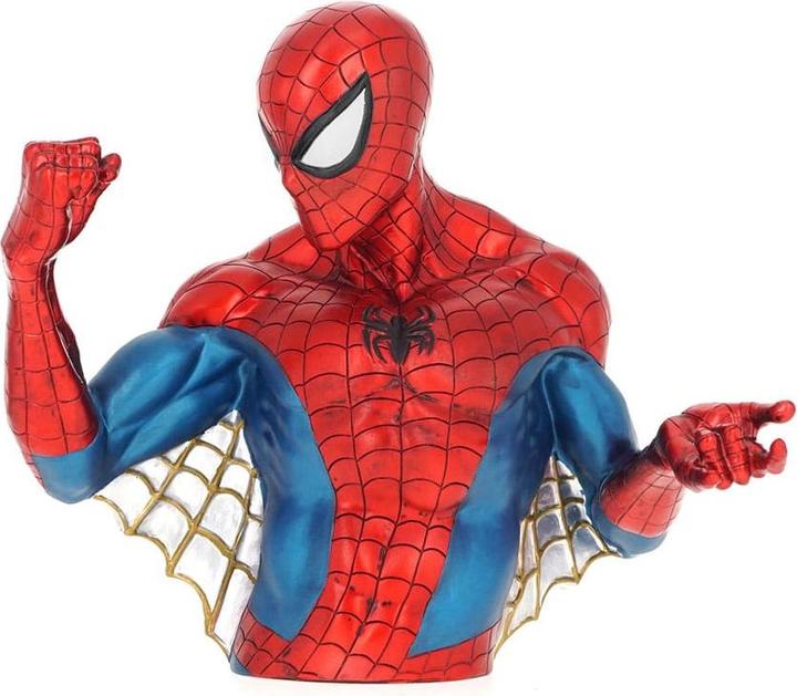 Actual product image Monogram Marvel - Tirelire Buste Spider-Man (Metallic Ver.) 20cm