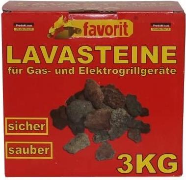 Favorit Lavasteine 3kg (3 kg)