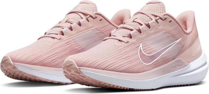 Actual product image Nike Women's WMNS Air Winflo 9 Sneaker, Pink Oxford White Barely Rose, 39 EU (39)