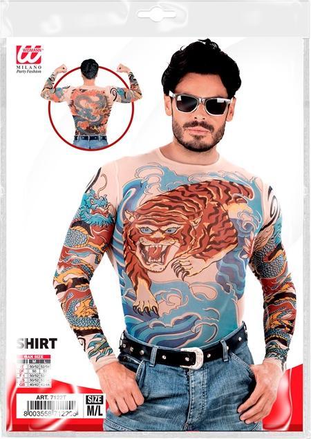 Produktbild Widmann Tattooshirt - Tiger und Drachen (One Size)