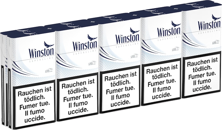 Winston Superslim Blue (10 Stk.)