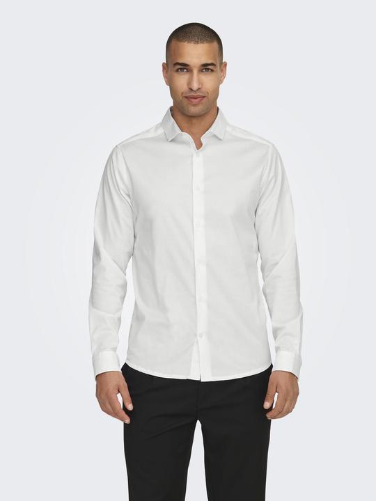 Produktbild Only & Sons Onsjordan Life Slim Twill Ls Shirt Noos (XXS)