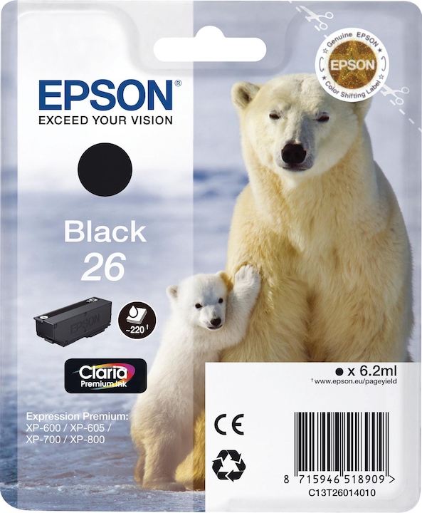 Image du produit Epson 26 Claria Premium (CF)