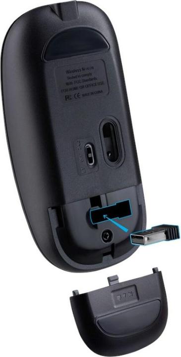 Actual product image Defender Silent Click Vitrual MB-635 RF+BT kabellose Maus (Wireless)