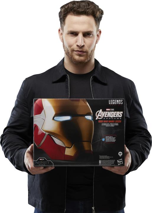 Image du produit Hasbro Avengers : Endgame Marvel Legends Casque électronique Iron Man Mark LXXXV