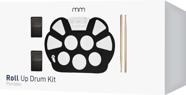 Actual product image Mikamax Roll Up Drum Kit (German, French, Italian, English)