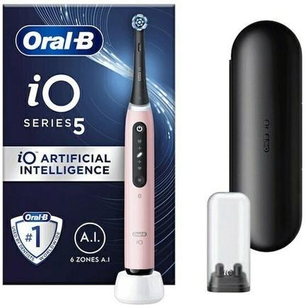 Braun Oral-B iO5, spazzolino elettrico, rosa