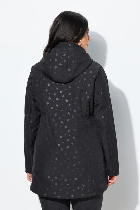 Actual product image Ulla Popken HYPRAR Star Print Softshell Jacket (62)
