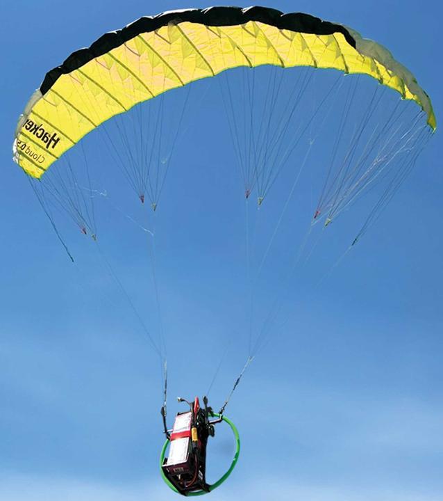 Para-RC Cloud 0.5 Rucksack Set ARF - gelb