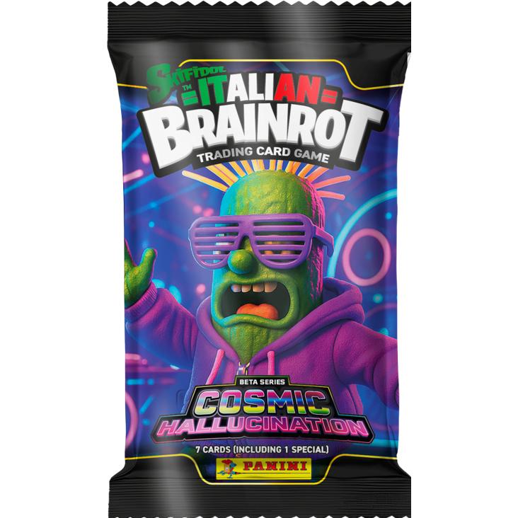 Panini - Italian Brainrot - Beta Series: Cosmic Hallucination - Booster Pack (PAN3342) (Italiano, Pacchetto Booster)