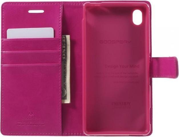 Actual product image Goospery Bluemoon Diary Series (Sony Xperia M4 Aqua)