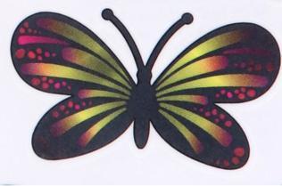 Image du produit Totum Tatouages métalliques - Papillons