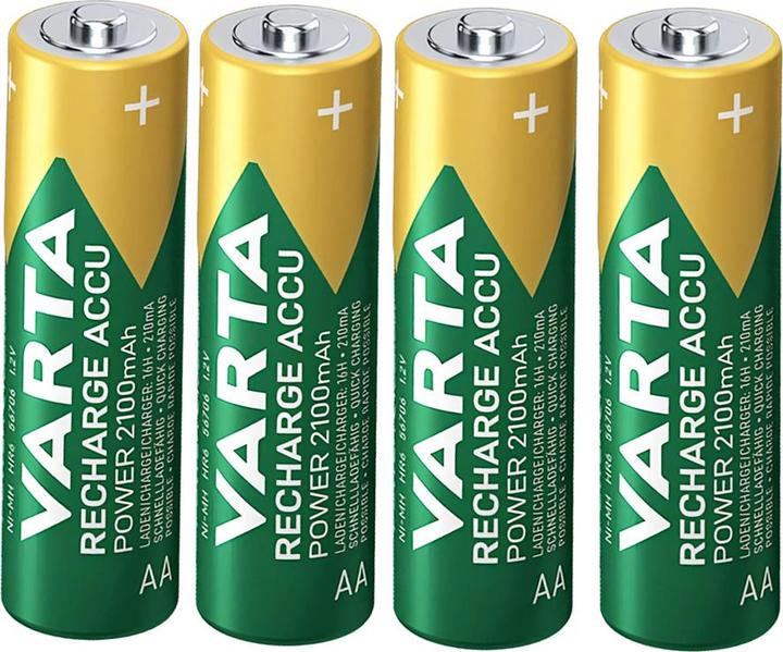 Actual product image Varta Recharge Accu Power (4 pcs., AA, 2100 mAh)