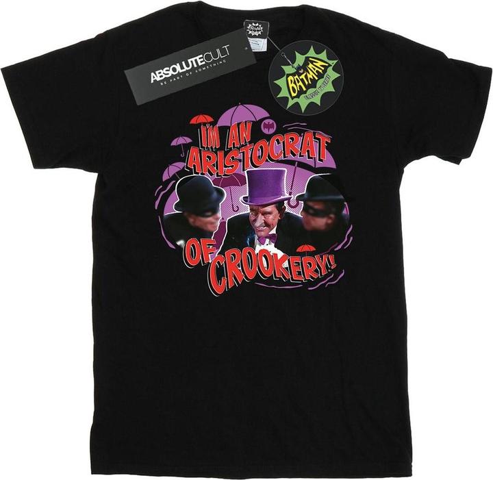 Immagine prodotto Batman TV Series The Penguin Aristocrat Maglietta Ampia Donna (L)