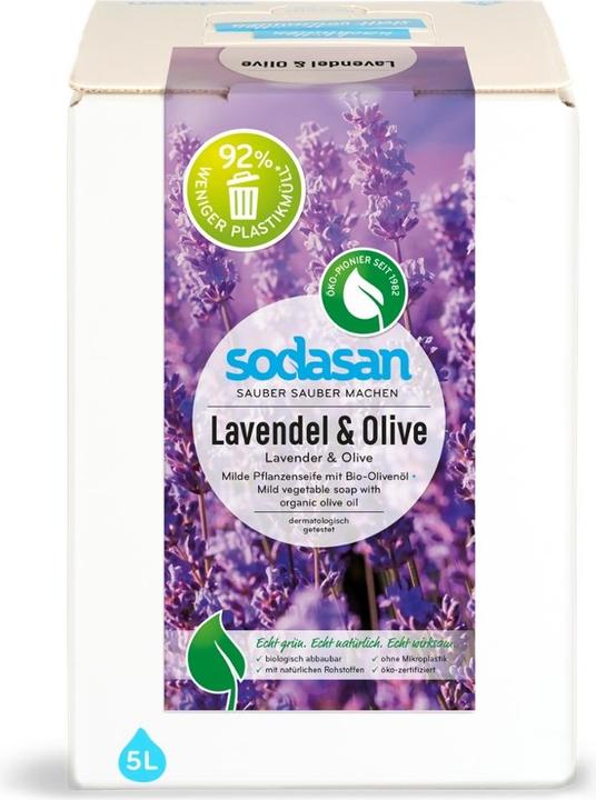 Immagine prodotto Sodasan Sapone liquido Lavanda e Oli (5000 ml)