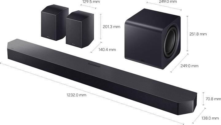 Image du produit Samsung HW-QS90H/EN (330 W, 7.1.2 Canal)