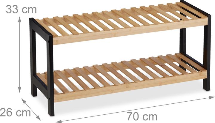 Actual product image Relaxdays Baylee (70 x 26 x 33 cm)