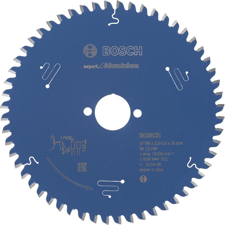 Bosch Professional Zubehör Cirkelzaagblad Expert voor Aluin