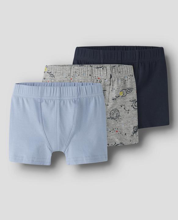 Produktbild Name it Nmmtights 3p Grey Space Noos (92, 3er Pack)