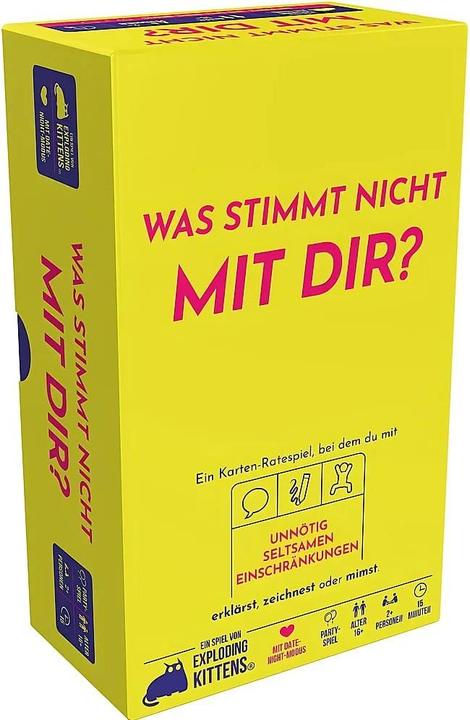 Actual product image Asmodée What's Wrong With You? (De) (German, 2 - 4 Players)
