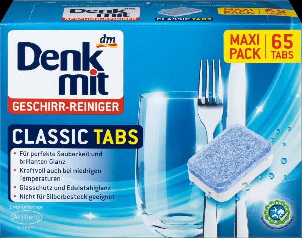 dm Denkmit Spülmaschinen-Tabs Classic (Tabs, 65 x)
