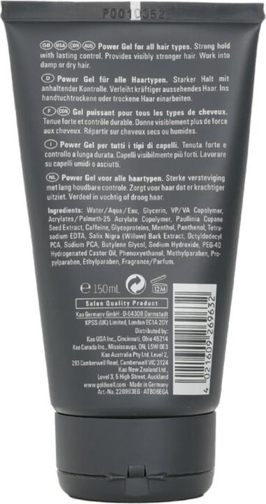 Actual product image Goldwell power (Hair gel, 150 ml)