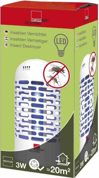 Actual product image Swissinno Elektrischer Insekten-Falle LED 3 Watt