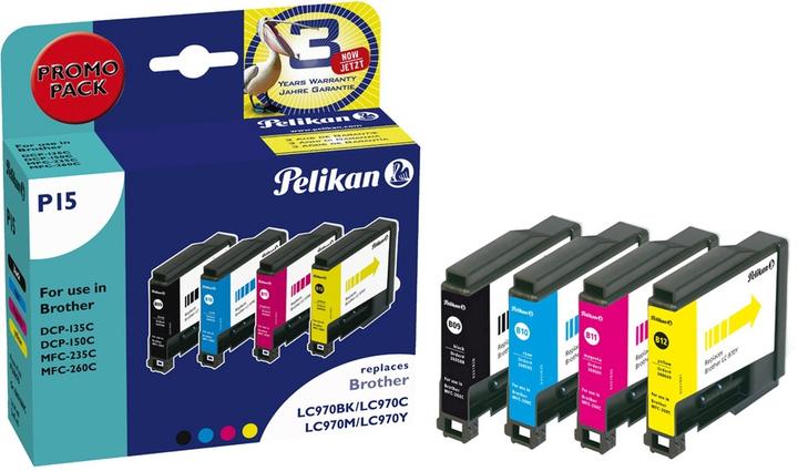 Produktbild Pelikan Lc-970 (BK, C, M, Y)