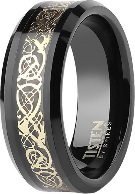 Produktbild Star Piercing Ring schwarz Vintage (67)