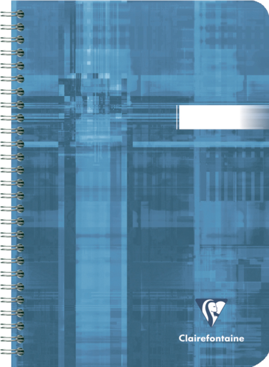 Image du produit Clairefontaine Cahier à spirales (A5, Quadrillé, Couverture souple)