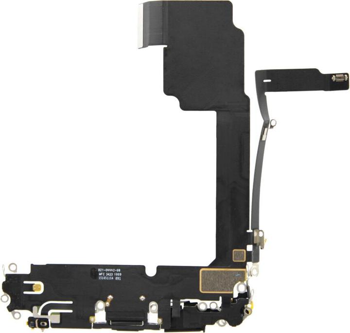 Image du produit OEM Connecteur de charge Flex pour iPhone 15 Pro Max, titanium noir (Apple iPhone 15 Pro Max)