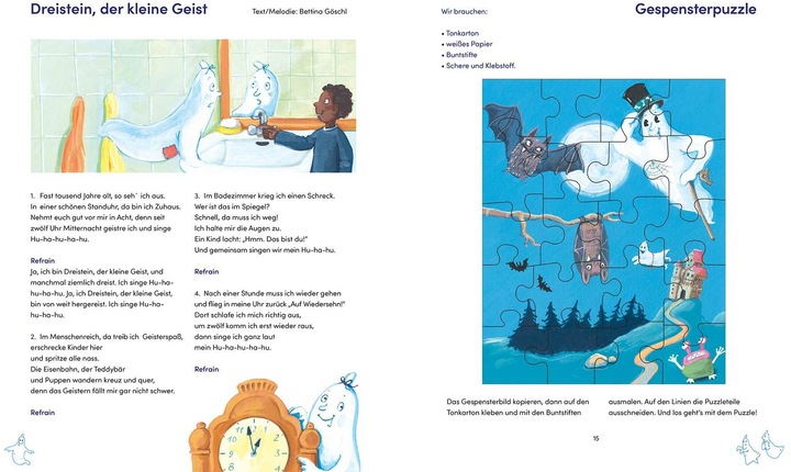 Immagine prodotto Wolf:Gespensternacht und Monsterspuk. G (Tedesco, Bettina Göschl, Lupo Klaus-Peter, 2024)