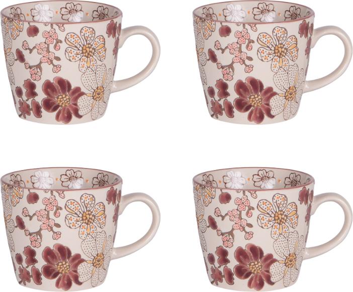 Actual product image Table Passion 4er Set Kaffeetassen 36 cl, Kiyo (360 ml, 4x)