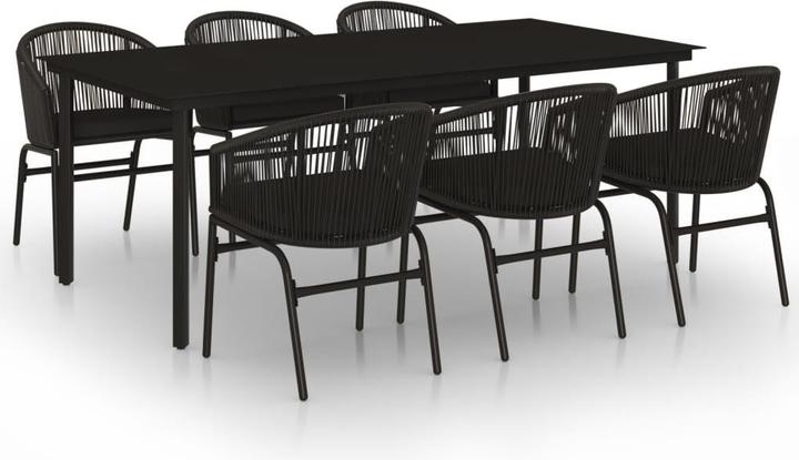 Produktbild vidaXL Garten-Essgruppe (200 x 100 x 74 cm)
