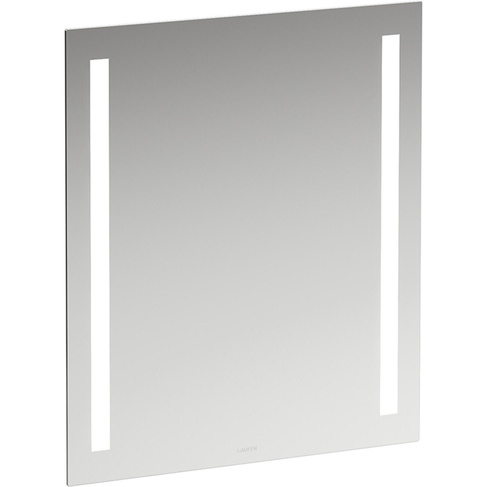 Thumbnail - Laufen, Kosmetikspiegel, Lani Spiegel, zwei vertikal integrierten Leuchten, 600x28x700mm, H4038521121441