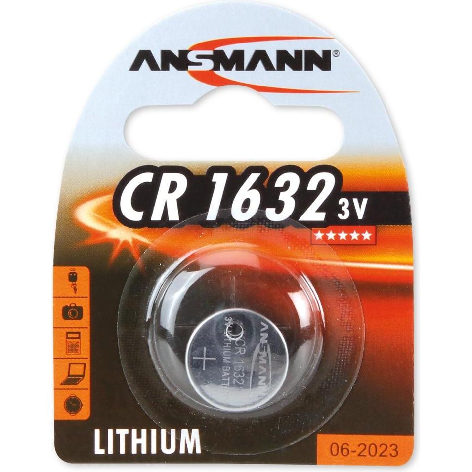 Ansmann CR 1632 (1 pz., CR1632, 120 mAh), Batterie + pile