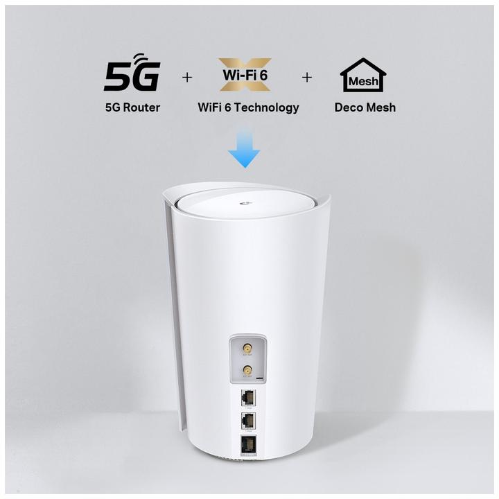 Image du produit TP-Link Deco X50-5G Wi-Fi 6 Mesh Router AX3000 (1-pack)