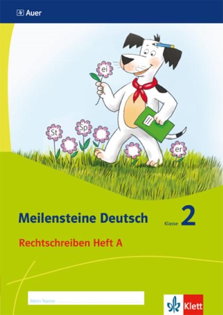 Produktbild Meilensteine Deutsch. Rechtschreiben. Heft 1 Klasse 2. Ab 2017 (Deutsch, Ernst Klett Verlag, 2017)