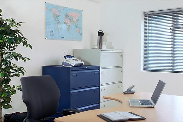 Productafbeelding Bisley Hangmappenkast LICHT, 2 lopers (80 x 62,5 x 71,5 cm)