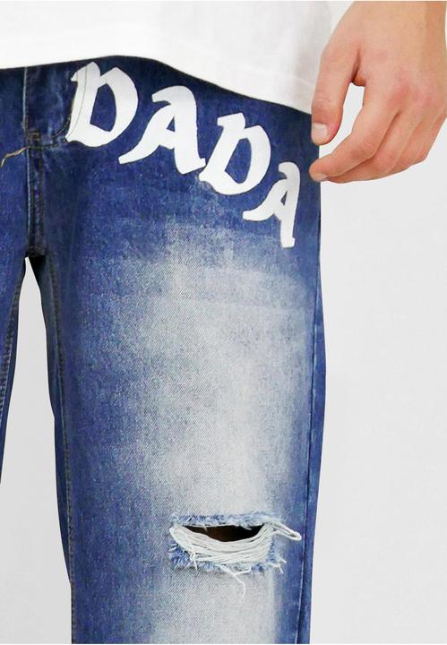 Produktbild Dada Supreme Front Logo Destroyed Loose Fit Jeans - 179927 (28)