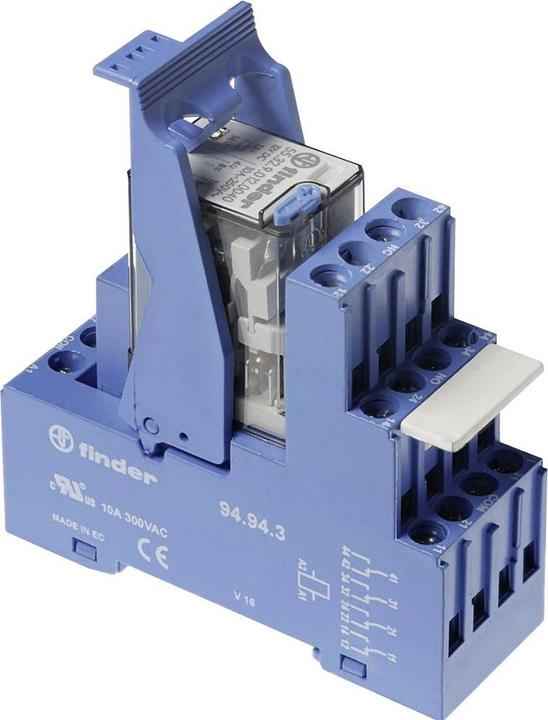 Actual product image Finder 59.34.9.024.0050 Relay module Rated voltage: 24 V/DC Switching current (max.):